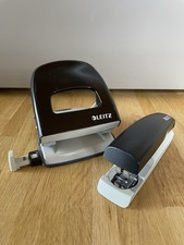 2er Set Leitz Locher Haftgerät Tacker