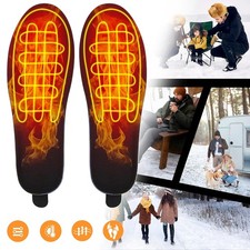 Beheizbare Einlegesohlen mit Akku,Beheizbare Sohlen,Thermosohlen für Camping