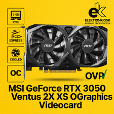 ? Msi Geforce RTX 3050 Ventus 2X XS 8GB OC Gaming Grafikkarte Videocard ✅ OVP