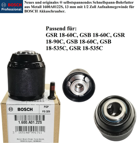 Bosch schnellspannbohrfutter - bosch,