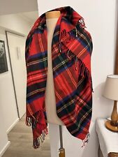 Schal Wollschal Royal Steward Schottland Wolle Kaschmir Vintage
