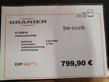 Oranier FLI 2038 bc - 2038 12 Domino Induktionskochfeld autark Domino-Kochfeld