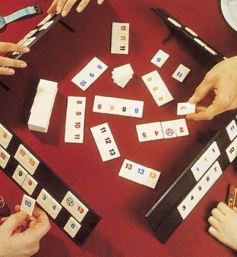 Rummy spiel aus holz - aus,