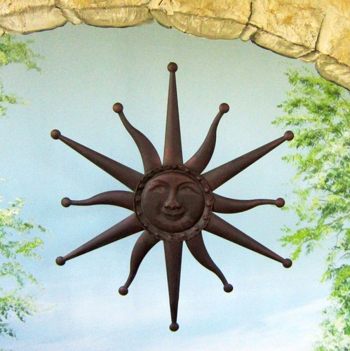 Große sonne wanddeko - große,