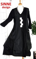 SINNE Designer KLEID schwarz