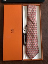 Hermes Seidenkrawatte - Neu -