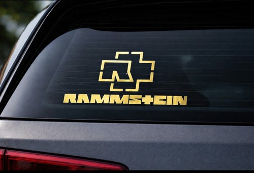 Rammstein aufkleber sticker - rammstein,