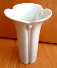 Weiße Vase  von Arzberg Porzellan 19 cm hoch Super Zustand