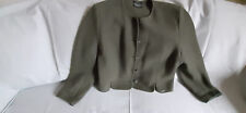 GIESSWEIN - Damen - Trachtenjanker - olivgrün - Gr. 46 - Wappenknöpfe