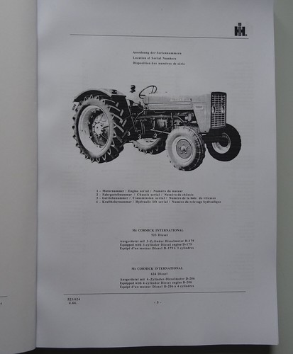 Ihc cormick ersatzteil - mc,