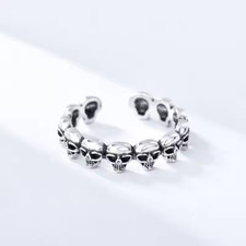 Damenring Schädel (Skull)