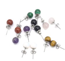 7 Paar Ohrstecker Schmuck