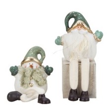 Moderner schneemann und - moderner,