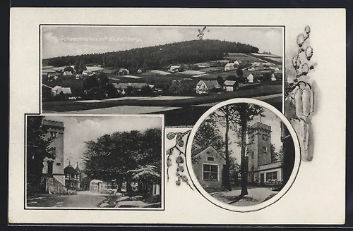 Pulsnitz berggasthaus - ak, pulsnitz,