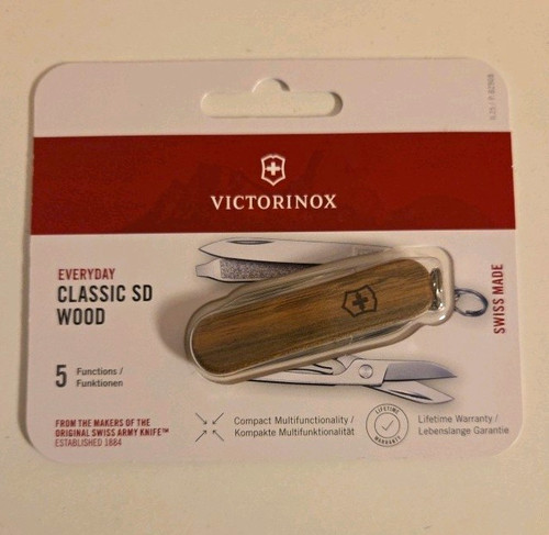 Victorinox classic wood - victorinox,