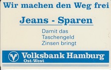 Volksbank Hamburg Ost-West - Jeans-Sparen     (701)