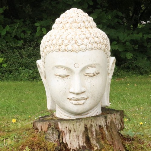 Buddha kopf figur - buddha,