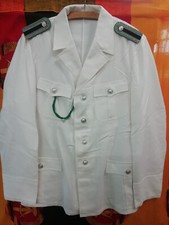 DDR VP VOPO VERKEHRSPOLIZEI UNIFORM JACKE WEIß !!!