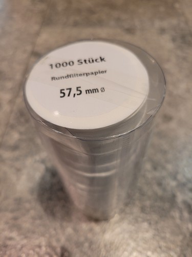1150 kaffeerundfilter 5mm - kaffeerundfilter, 57,5mm