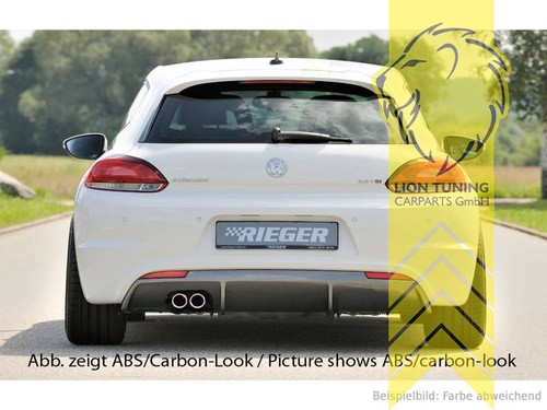 Rieger heckansatz heckspoiler - heckansatz,