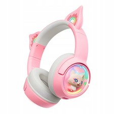 Gaming Headset Pink LED 7.1
