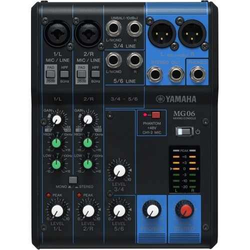 Yamaha kompaktmixer - mg,