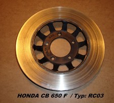 Honda CB 650 F Typ: RC03 Bremsscheibe vorne brake disk CB650Z
