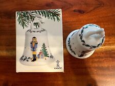 Weihnachtsglocke Kaiser Porzellan Glocke Motiv Nussknacker | Zustand Neuwertig