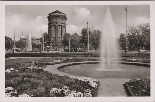 Mannheim wasserturm - mannheim,