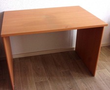 moderner SCHREIBTISCH 4teilig B105xT75xH75cm (buche) weiß