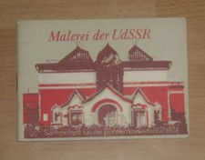 Malerei der UDSSR Sammelheft für die Sondermarkenserie 1978 komplett