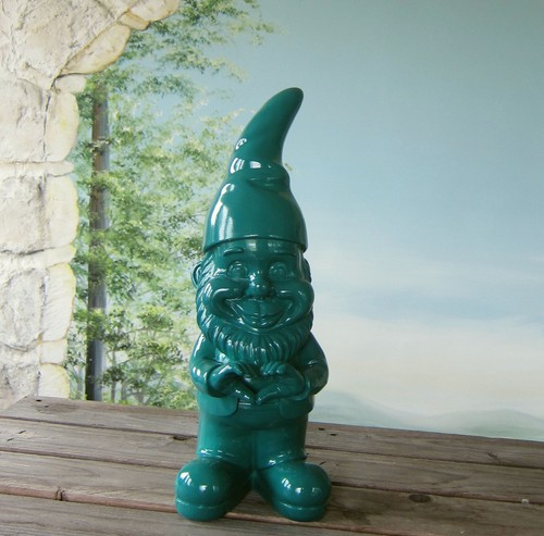 Gartenzwerg mit herz 36cm - mit,