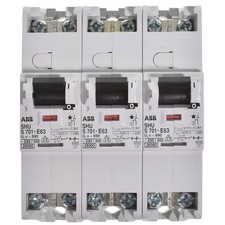 ABB 3x S701 E63SEL