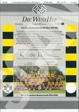 BVB 09 Borussia Dortmund Meisteranleihe 1995-96 zur 5. Deutschen Meisterschaft