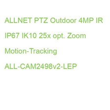 ALLNET PTZ Outdoor 4MP IR IP67