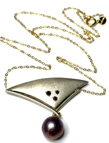 Vtg kette anhänger - anhänger, 925