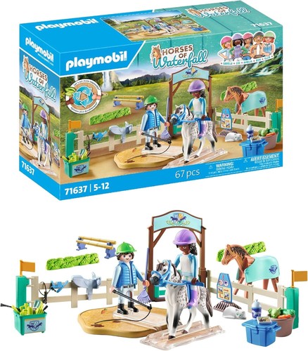 Playmobil horses waterfall - playmobil, of