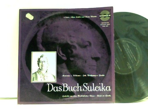 Das buch suleika von goethe - buch,