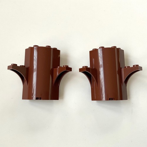 Lego baumstumpf 3x3x5 - 2, halb