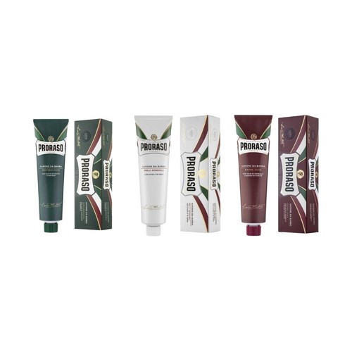 Proraso rasiercreme set 3 - set, (3