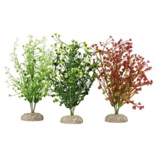 Aqua Della Schneeflockenblume Kunstpflanze 25cm für Aquarium & Terrarium