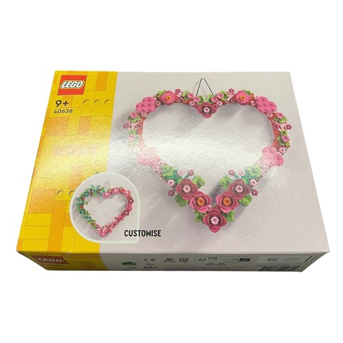 Lego herz deko - (40638),,