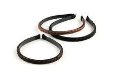 Haarreif Haarreifen Kunsthaar Haaroptik geflochten Flechtzopf Haarschmuck A255