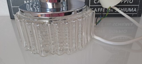 Hängelampe glas chrome - hängelampe,