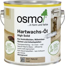 Osmo Hartwachs-Öl Effekt