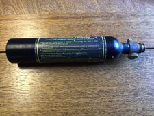 CO2 Flasche für Paintball, 7oz, mit on/off Ventil