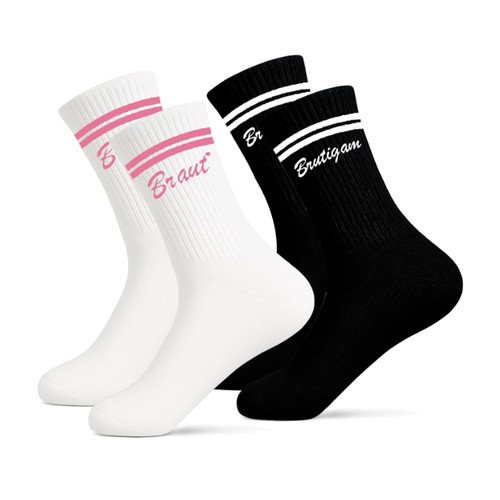 Brautpaar socken set - socken,