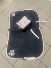 HV Polo Rosa Graue Schabracke mit Rosa Bandagen