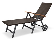 Livarno Home Rollliege »Valencia«, 6-fach verstellbar, braun - B-Ware sehr gut