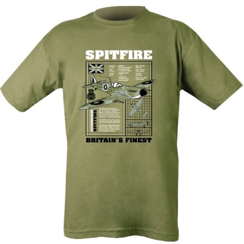 Military spitfire shirt - military, t-shirt
